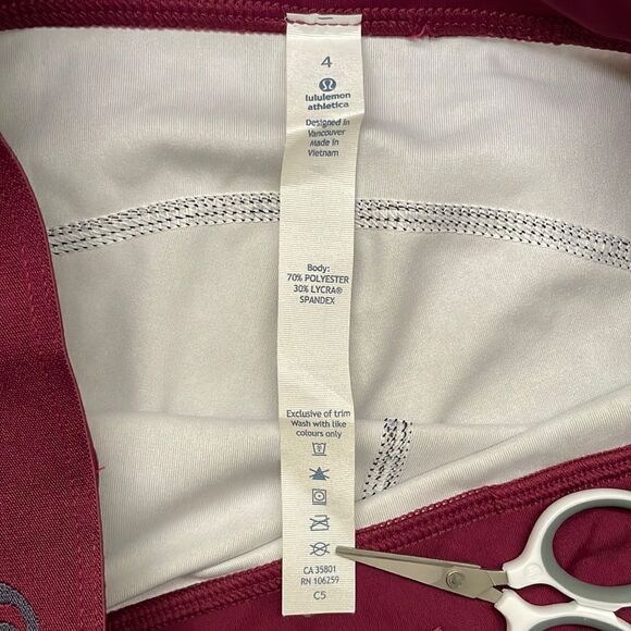 LULULEMON What the Sport Short Size 4 - Picture 7 of 8